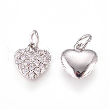 Brass Charms ZIRC-L070-85P-1