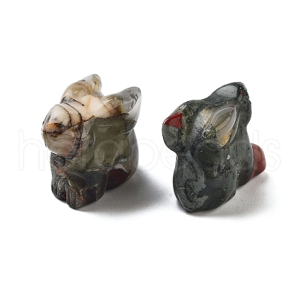 Natural Bloodstone Carved Figurines DJEW-L023-E04-1
