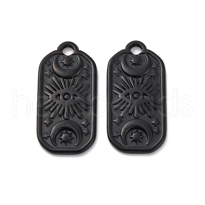 Ion Plating(IP) 304 Stainless Steel Pendants STAS-E182-10B-1