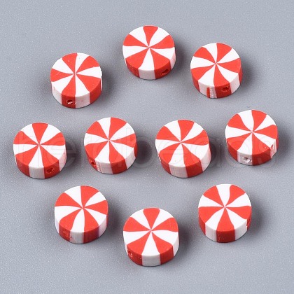Handmade Polymer Clay Beads CLAY-N011-019A-1