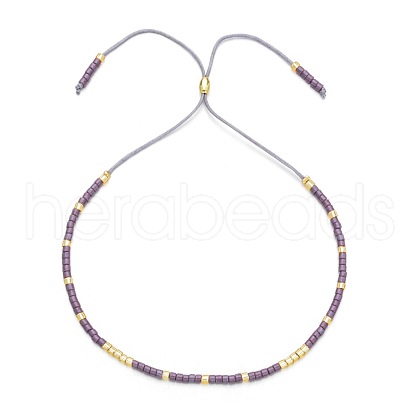 Japanese MIYUKI Rice Ball Handmade Beaded Bracelet JL1795-9-1