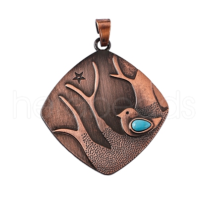 Alloy Pendants PW-WGFD005-04-1