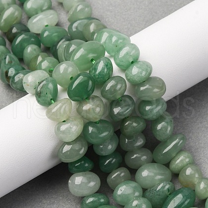 Natural Pink Aventurine Beads Strands G-RM250109-B1-1