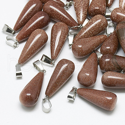 Synthetic Goldstone Pendants G-T081-16-1