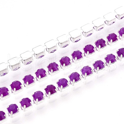 Iron Rhinestone Cup Chains CH-T006-01A-04-1