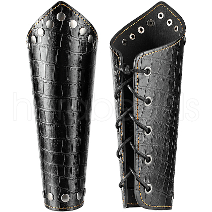 Adjustable Imitation Leather Cord Bracelet AJEW-WH0342-90A-1