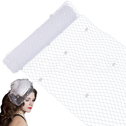 Gorgecraft Elastic Polyester Deco Mesh Ribbons DIY-GF0009-01B-1