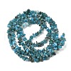Natural Apatite Beads Strands G-G0003-B08-01-4