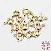 925 Sterling Silver Spring Ring Clasps STER-K167-076D-G-3