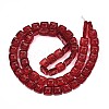 Transparent Glass Beads Strands GLAA-N012-01B-2