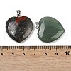 Natural & Synthetic Mixed Gemstone Pendants G-G202-04-3