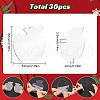 SUNNYCLUE 30Pcs Christmas Acrylic Big Pendants FIND-SC0011-41-2