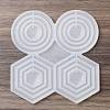 Hexagon/Round/Ring DIY Pendant Silicone Molds SIMO-R002-04-2