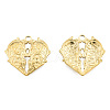 Ion Plating(IP) 201 Stainless Steel Pendants STAS-N098-257LG-1