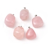 Natural Rose Quartz Pendants G-k302-B22-1