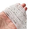 Natural Rainbow Moonstone Beads Strands G-RM2025-A15-2mm-1