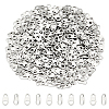 Unicraftale 1000Pcs 316 Surgical Stainless Steel Chain Tabs STAS-UN0053-18-1