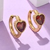 304 Stainless Steel Hoop Earrings EJEW-S253-05A-G-3