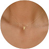 Brass Pendant Initial Necklaces for Women FS-WG1D7F7-19-1