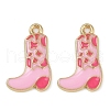 Alloy Enamel Pendants FIND-M080-01B-G01-1