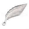 Non-Tarnish 304 Stainless Steel Big Pendants X-STAS-H140-29A-P-3