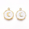 304 Stainless Steel Pendants STAS-N108-10A-G-1