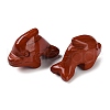 Natural Red Jasper Carved Healing Dolphin Figurines G-B062-01C-2