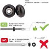 Unicraftale 20Pcs 202 Stainless Steel Beads STAS-UN0025-15-4