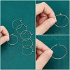 Unicraftale 304 Stainless Steel Hoop Earring Findings STAS-UN0003-98-5