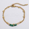 Bohemian Style Synthetic Malachite Beaded Bracelets Women's Fashion Accessory WQ4468-10-1