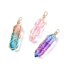 Glass Pendants PALLOY-JF01741-01-1