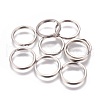 Tarnish Resistant 304 Stainless Steel Split Key Rings STAS-I107-24P-2x28-1