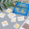 Nickel Decoration Stickers DIY-WH0450-044-3