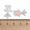 UV Plating Alloy Pendants FIND-M018-28G-3