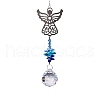 Faceted Teardrop Glass Suncatchers PW-WGFB1DA-01-1
