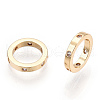 925 Sterling Silver Micro Pave Cubic Zirconia Charms STER-T004-46G-1