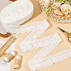 15 Yards Cotton Embroidery Bowknot Lace Ribbons OCOR-WH0045-35A-5