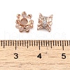 Rack Plating Brass Beads KK-B088-10B-RG-3