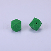 Hexagonal Silicone Focal Beads SI-JX0020A-100-1