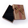 Rectangle Paper Necklace & Finger Ring Storage Boxes CON-TAC0014-08C-11