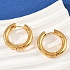 202 Stainless Steel Polishing Hoop Earrings EJEW-M106-02G-06-3