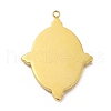 304 Stainless Steel Pendants STAS-C068-02G-01-2