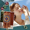 SUNNYCLUE 6Pcs Brass Spring Gate Rings FIND-SC0010-94-5