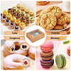 BENECREAT 20Pcs Rectangle Kraft Paper Storage Gift Boxes with Clear Visible Window CON-BC0007-42-1-6