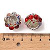 Sparkling Acrylic Rhinestone Round Beads OACR-NH0002-01A-03-3