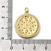 Brass Micro Pave Cubic Zirconia Pendants KK-S515-116G-3