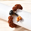 Bodhi King Kong Beaded Stretch Bracelets BJEW-M110-04C-4