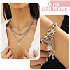 304 Stainless Steel Pendants STAS-TA0004-73P-7