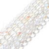 Synthetic Moonstone Beads Strands G-E573-02C-14-1