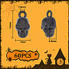 Unicraftale 60Pcs Halloween Alloy Pendants FIND-UN0002-50EB-3